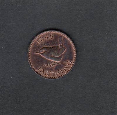 Beschrijving: 1 Farthing  GEORGIUS VI  